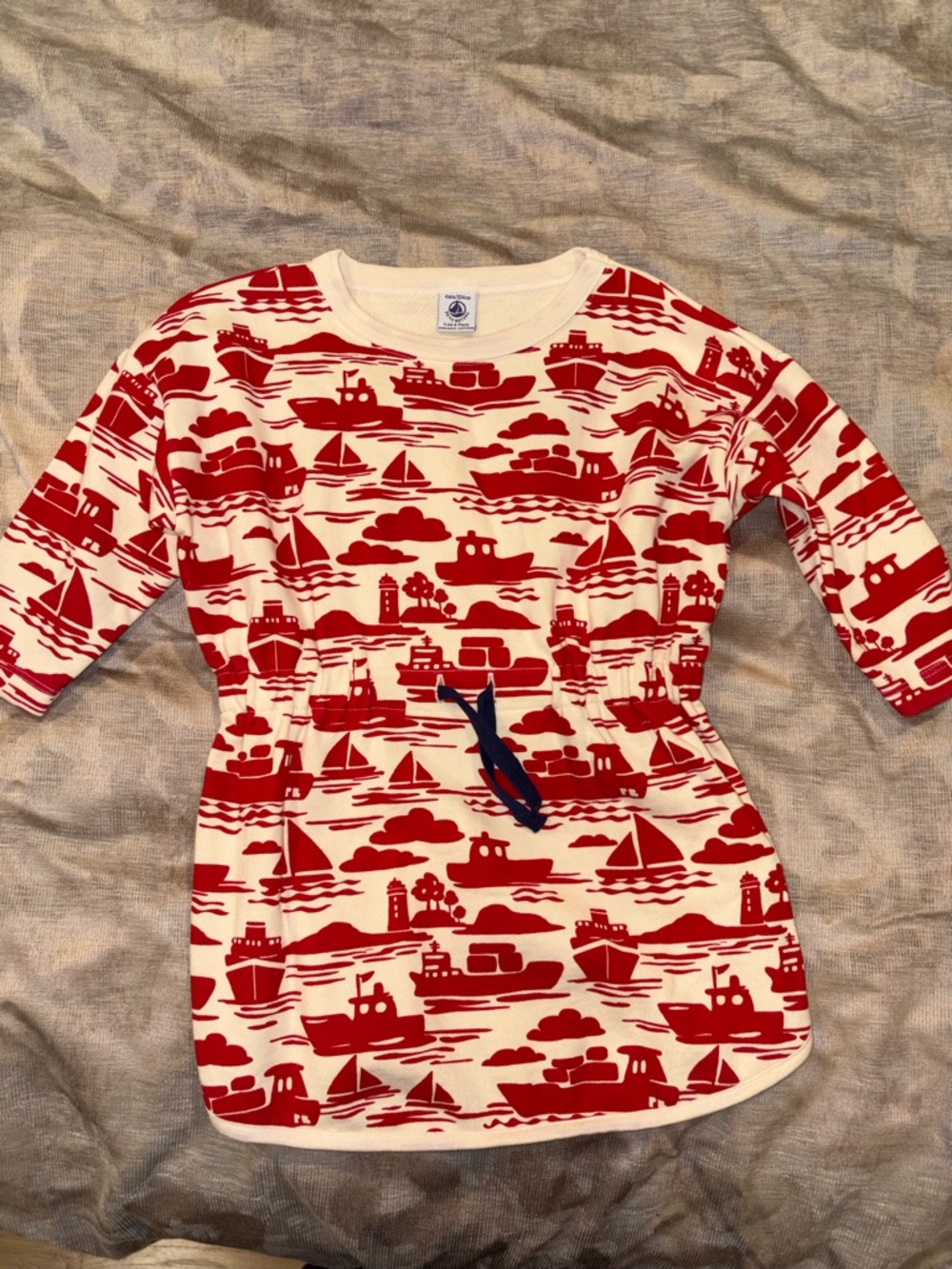 Petit Bateau size 4 girls dress or long shirt